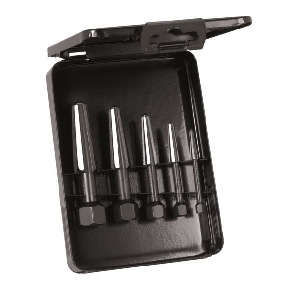 Rennsteig 5 Piece Screw Extractor Set - Dual Edge