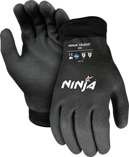 Ninja Celsius Ice Full Coat Gloves M - 3XL (Pair) - Standard - L