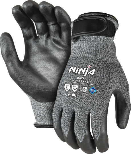 Ninja Razr X4 BA2 Gloves S-2XL (Pair) - Standard - M