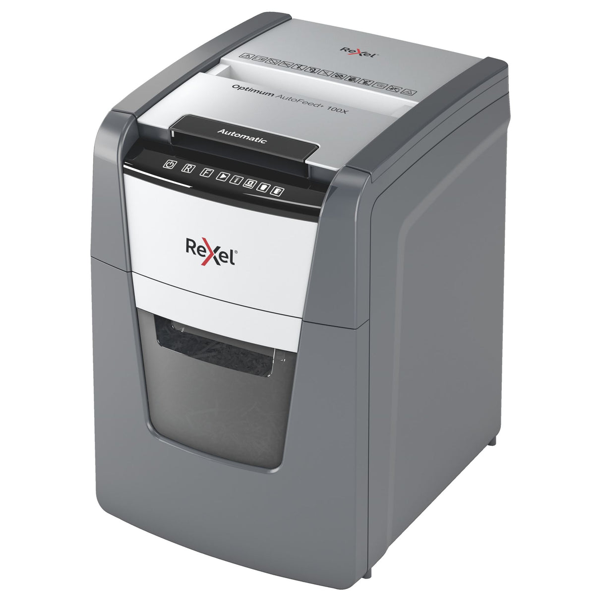 Rexel Optimum Shredder Autofeed 100x Cross Cut (Each)