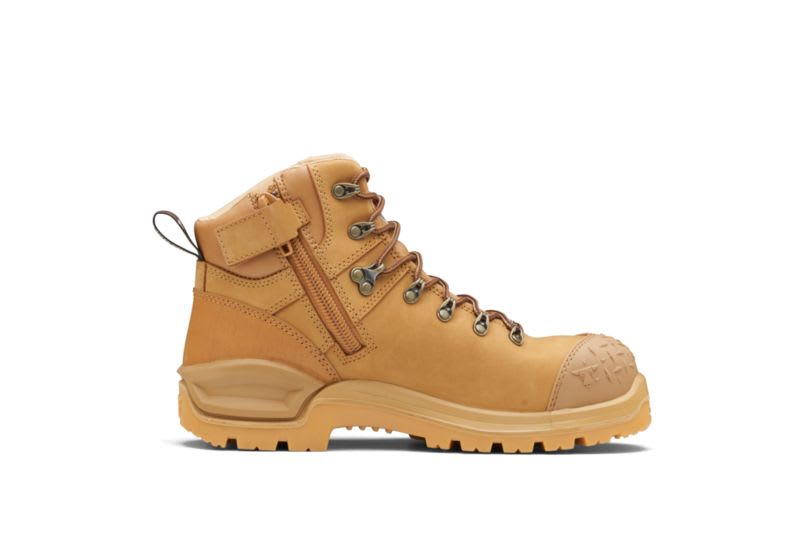 John Bull, 4996 Bronco 3.0 Zip Sided Safety Boot - Wheat - 07