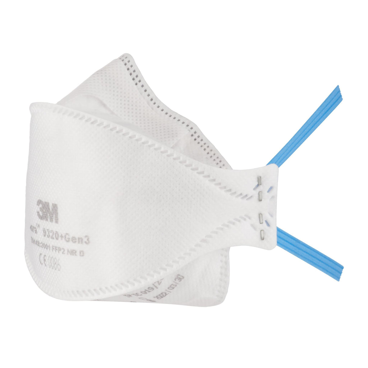 3M P2 Aura Particulate Respirator Flat Fold- 9320+-Box of 20