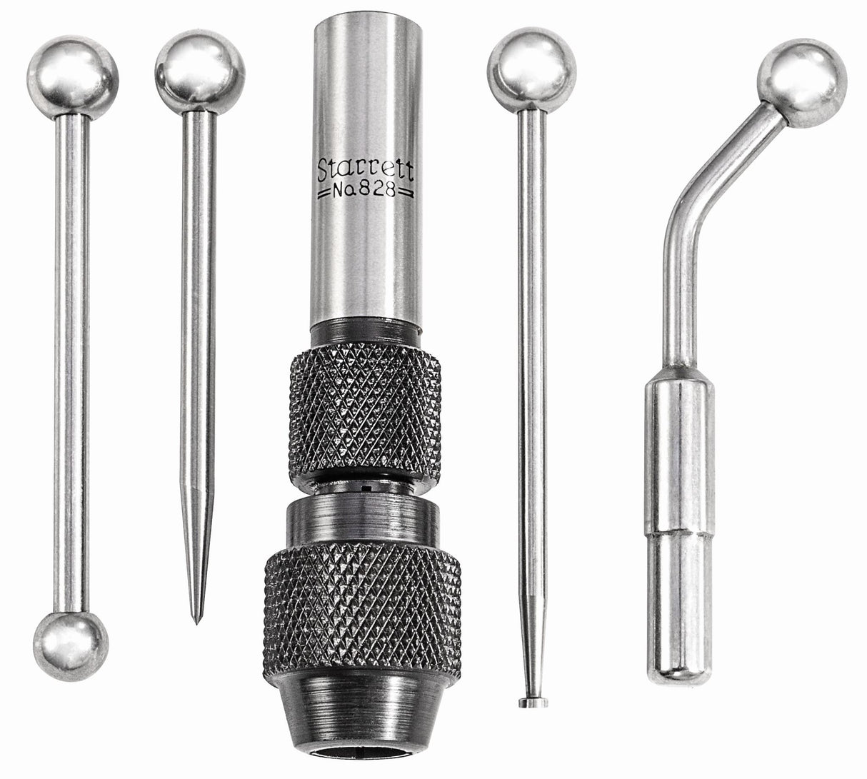 Starrett 5 Piece Wiggler/Centre Finder Set