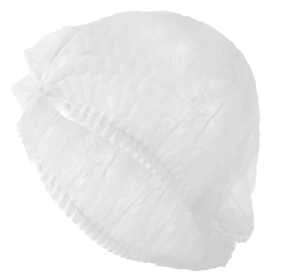 Eagle Clip Hat White (Carton of 1000) - White (Size: 56)