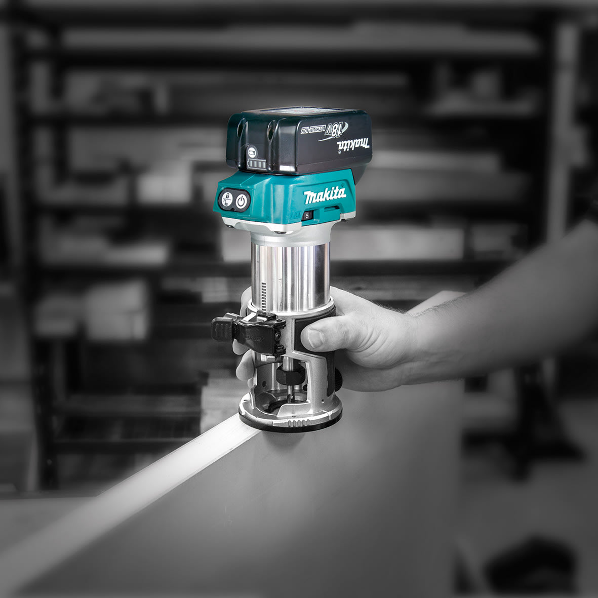Makita 18V LXT Cordless Laminate Trimmer 1/4" (Skin Only)
