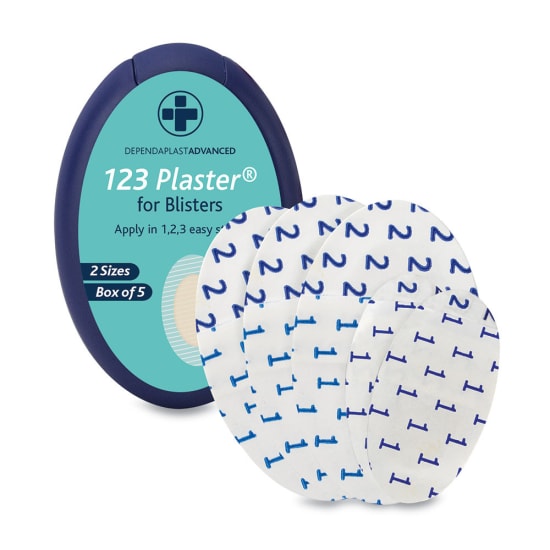 123 Plasters for Blisters (Packet)