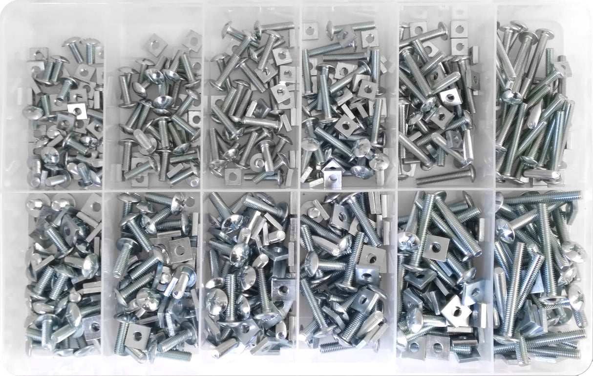 Gutter Bolt & Nut Kit 300 piece