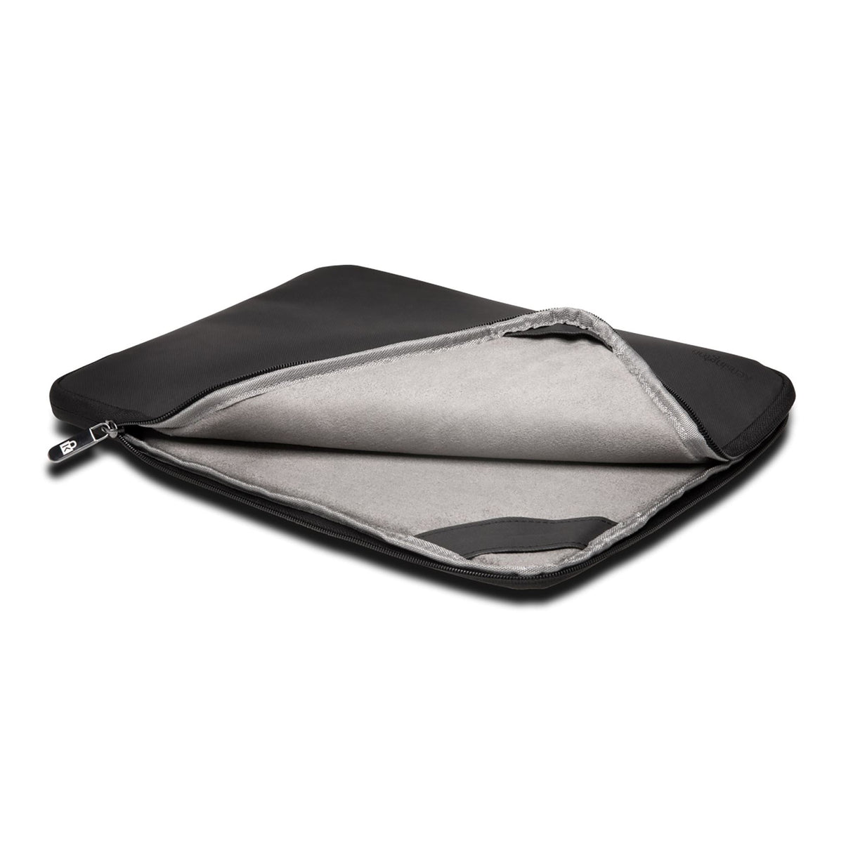 Kensington LS440 black sleeve for 14.4'' laptops, featuring a plush-lined interior for scratch protection and secure design.