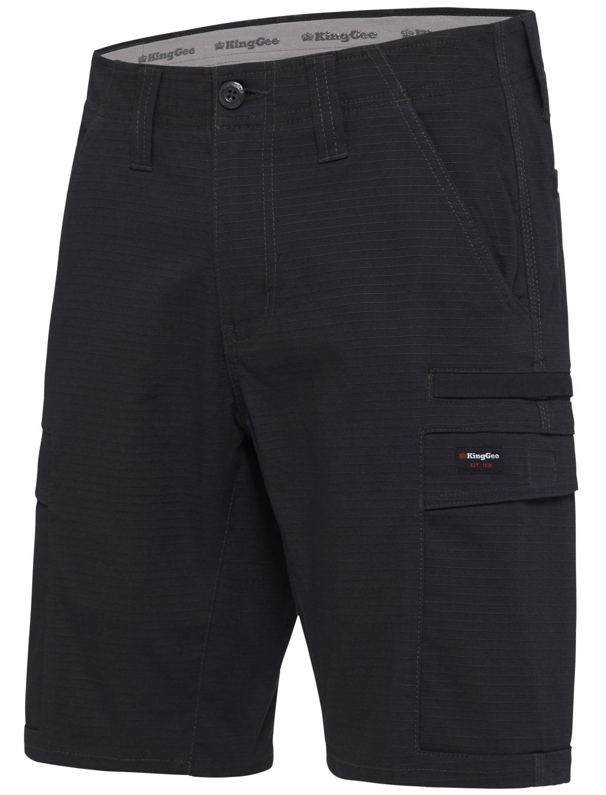 KingGee, Ripstop Workcool Pro Short, K17006 (Pair) - Black - Size: 87