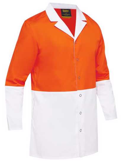 Bisley, Two Tone Hi Vis Dust Coat, BJ6403 (Each) -  - Size: S