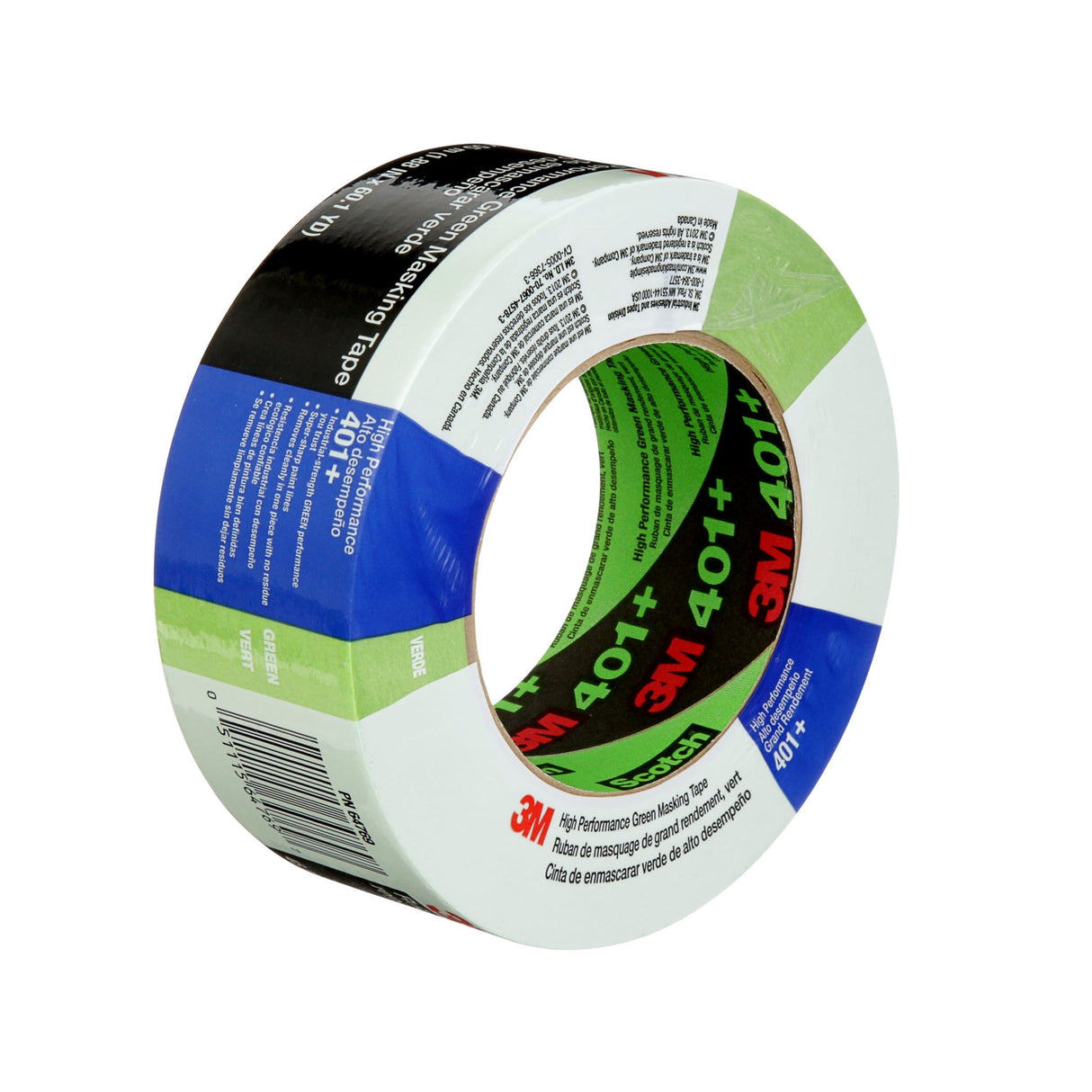 3M 401+ Scotch Masking Tape-24mm x 55m-1-Roll