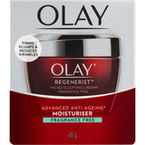Olay Regenerist Microsculpting Face Cream Moisturiser Fragrance Free 48g