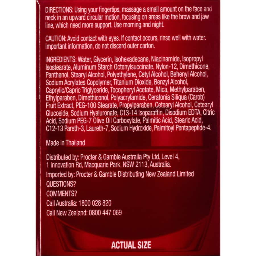 Olay Regenerist Microsculpting Face Cream Moisturiser Fragrance Free 48g