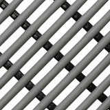 Aqua Tube Matting - Grey 900mm wide per m