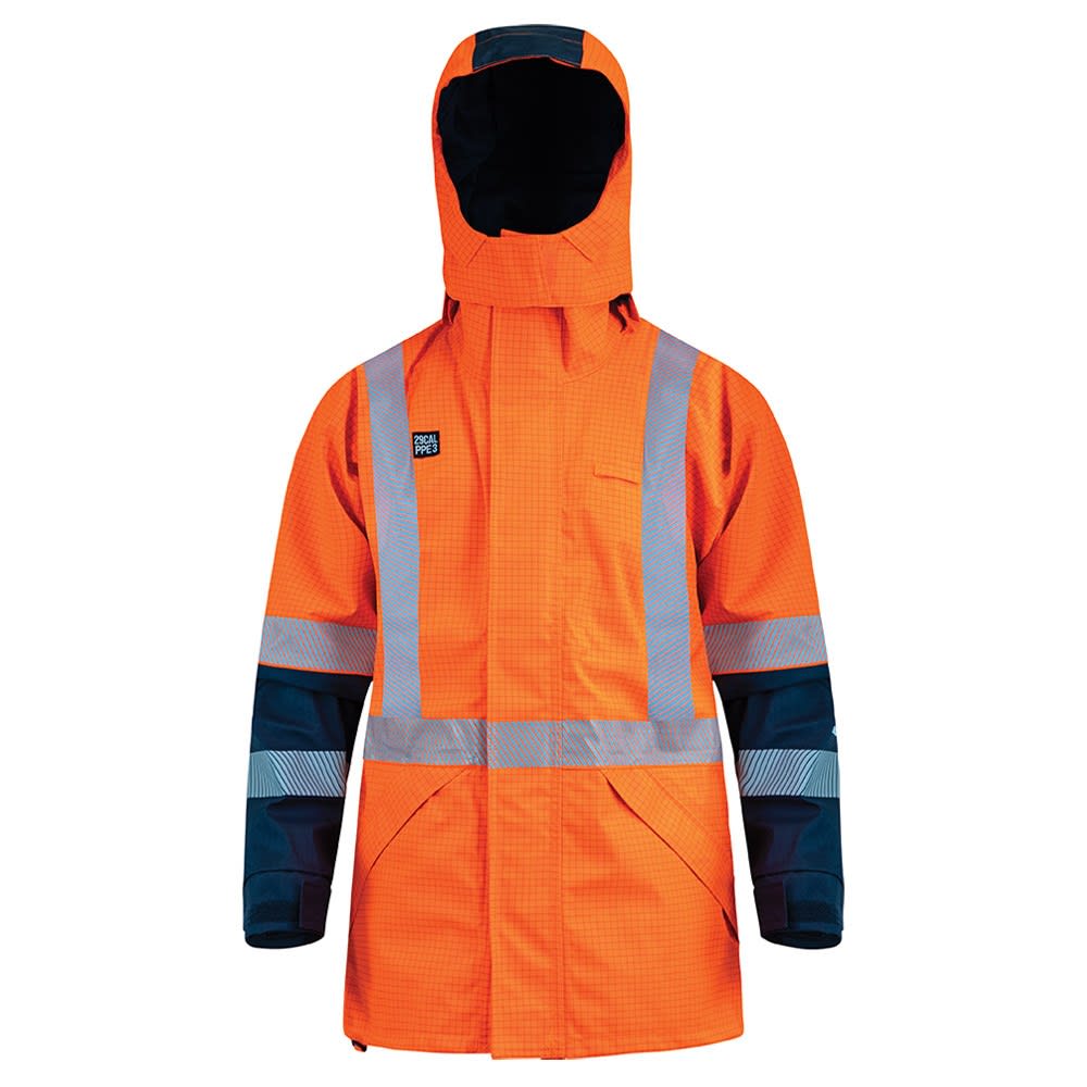 Arcguard, 29cal Inheratex TTMC-W17 Jacket, 32317 - Orange/Navy (Size: XS)
