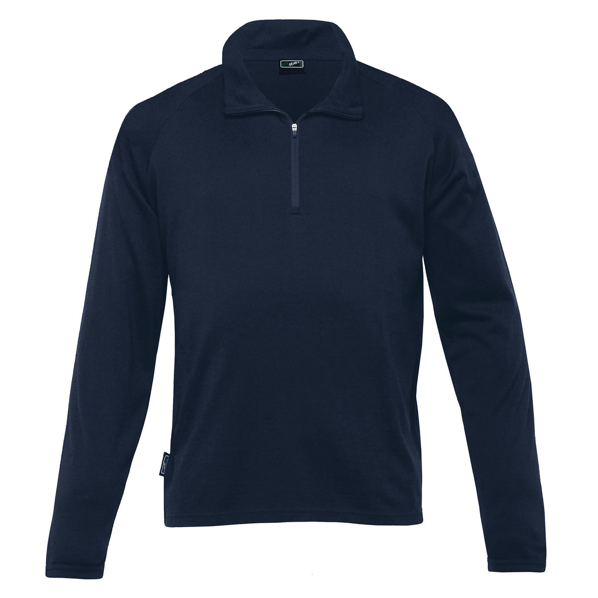 Eco Gear, Men's Merino Zip Pullover, EGMZ - Navy (Size: 3XL)