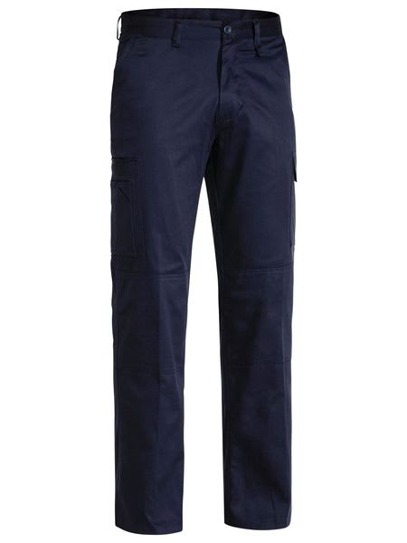 Bisley, Cool Lightweight Pant, BP6899 Stout Fit - Navy (Size: 127)