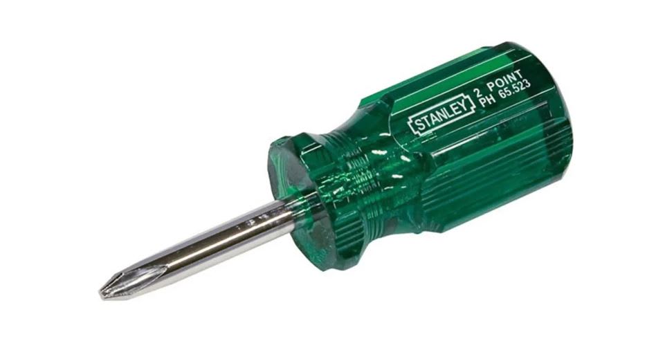 Stanley Screwdriver Stubby Philips #2 x 45 (Each)