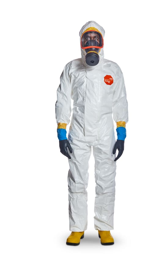 Tychem 4000 Coverall White M-3XL (Each) - White (Size: L)