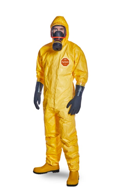 Tychem 2000 Coverall Yellow-M-3XL-Each