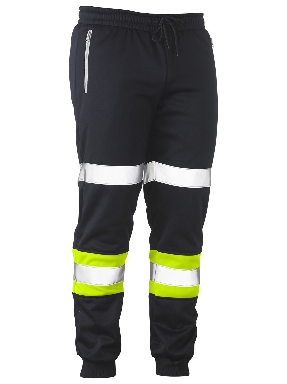 Bisley, Taped Biomotion Track Pant, BPK6202T - Yellow/Navy (Size: 6XL)