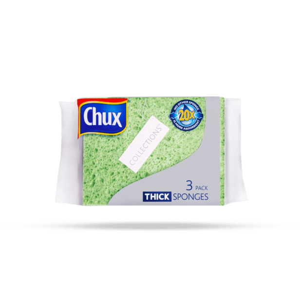 Chux Collections Thick Sponges (Pack of 3)