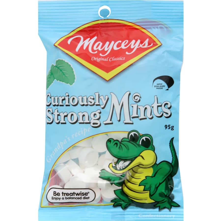 Mayceys Mints Curiously Strong 95g