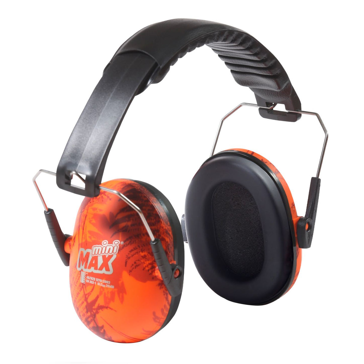 Kids Earmuff Class 5 6 Months + (Pair) - Orange