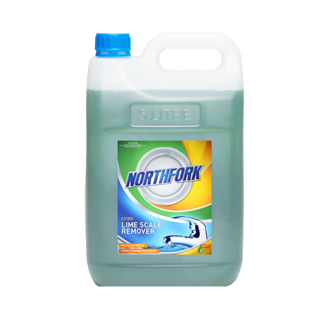 Northfork Lime and Scale Remover 5L, a powerful cleaner for tough lime and scale deposits in kitchens and appliances.