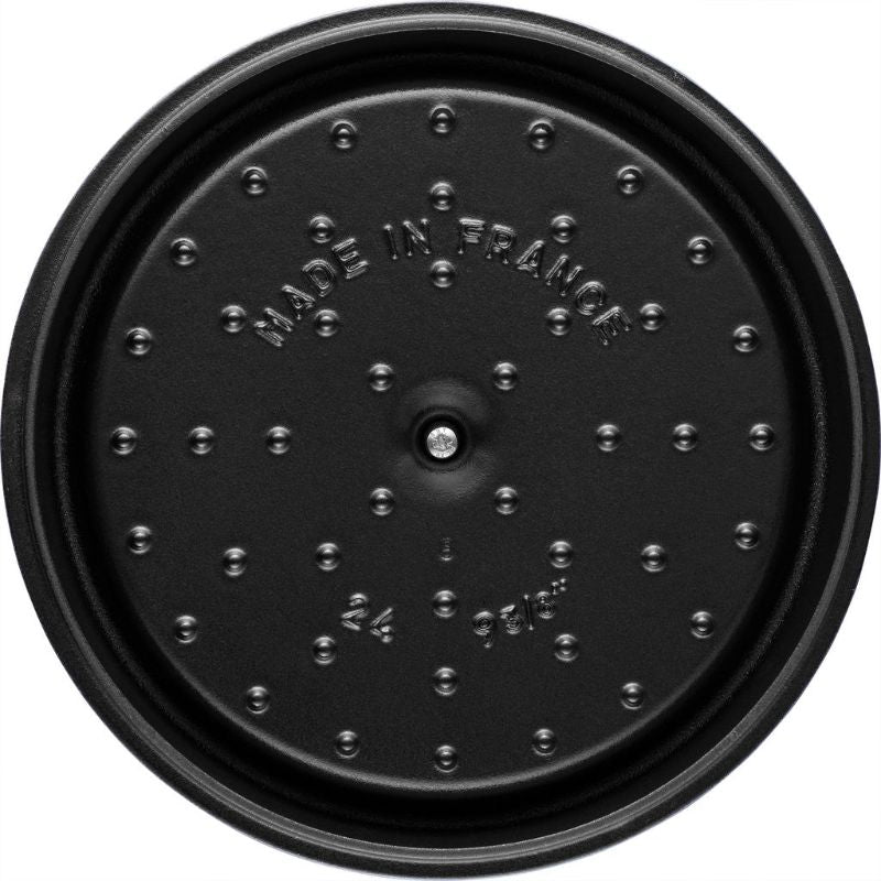 Cocotte-Staub-Round-24cm-Sage