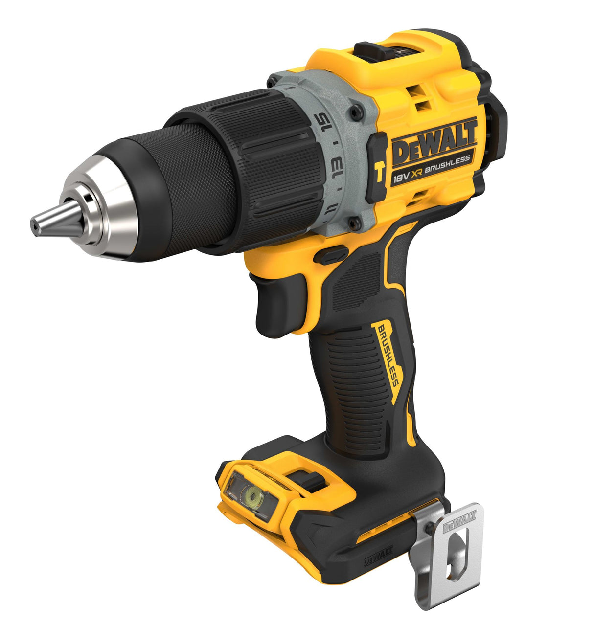 DeWALT 18V XR Compact Cordless Hammer Drill Driver 13mm (Skin Only)