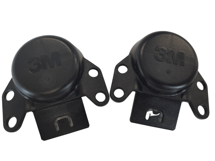 3M Safety Helmet Adapter for Visors, P3E-Pair