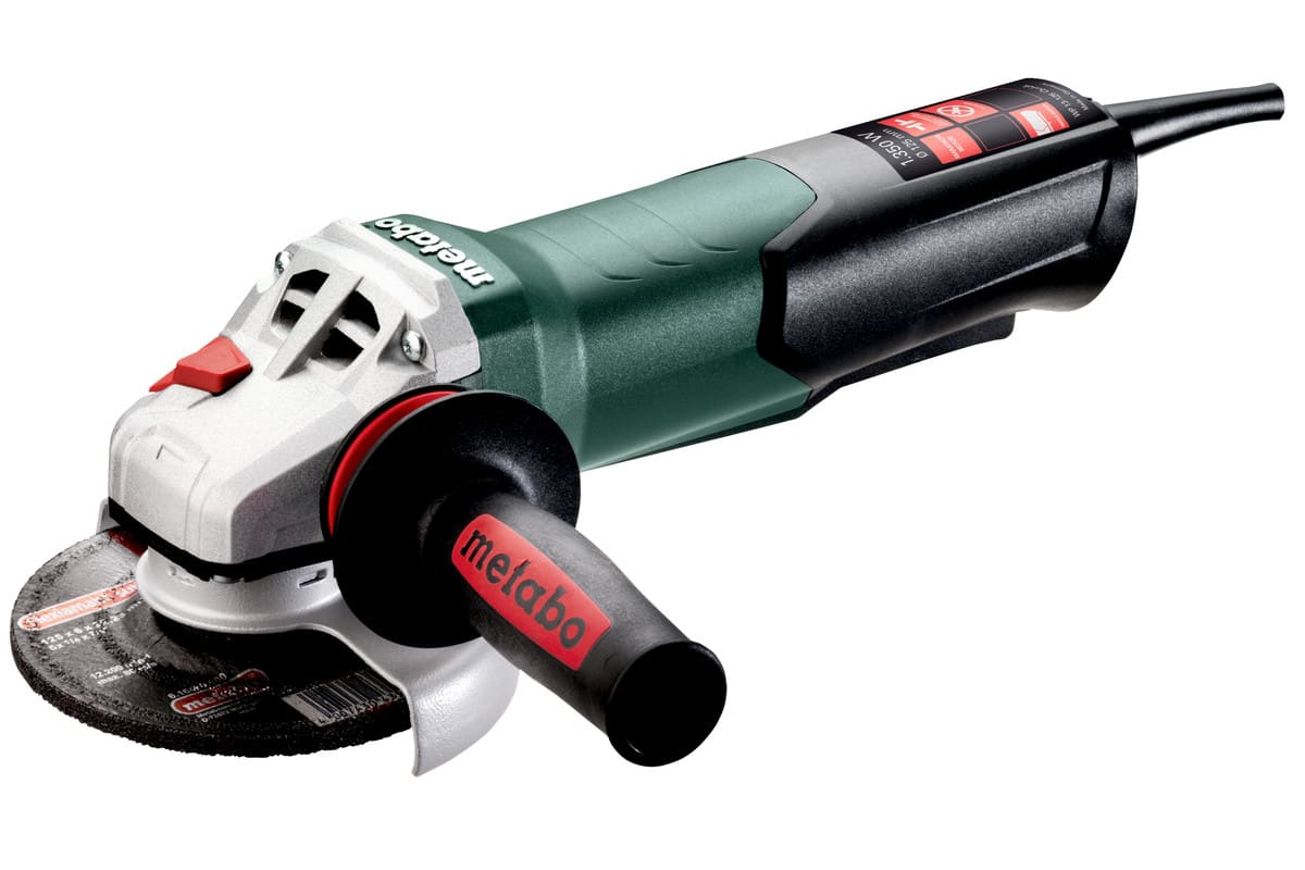 Metabo Angle Grinder Paddle Switch 125mm 1350W