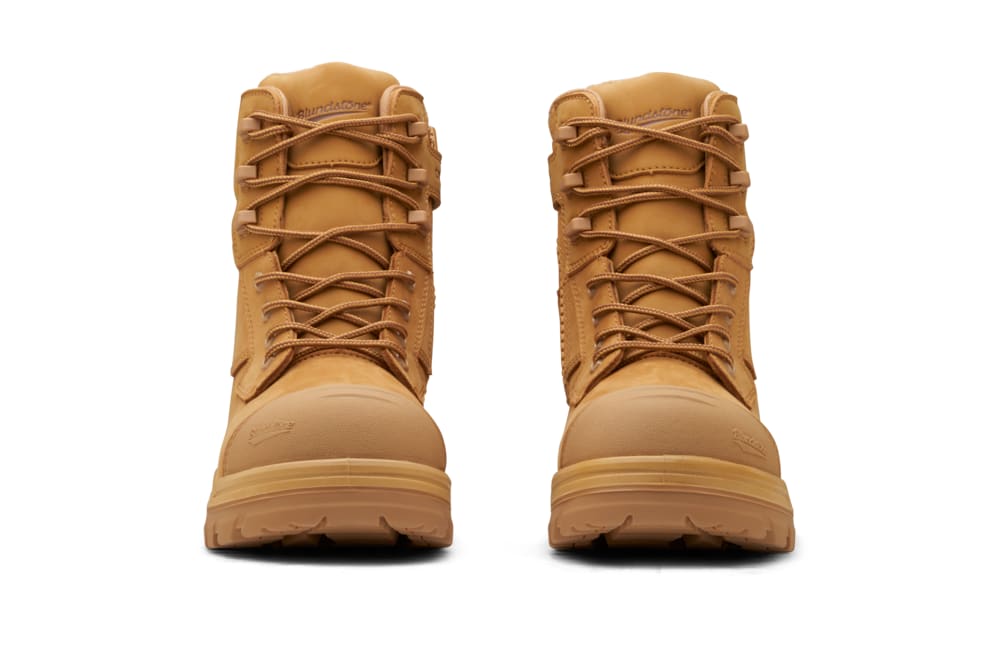 Blundstone 8560 Rotoflex Zip Sided Safety Boots - Wheat - 09
