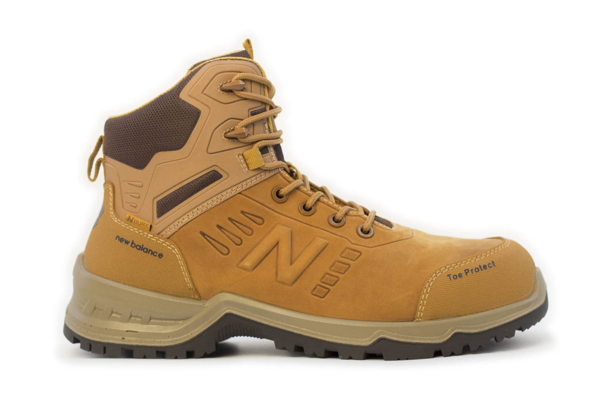 New Balance Calibre 4E Safety Shoe - Wheat (Size: 08)