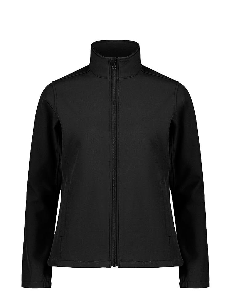 Cloke, Women's Balfour Softshell Jacket, SSG - Black (Size: 20)