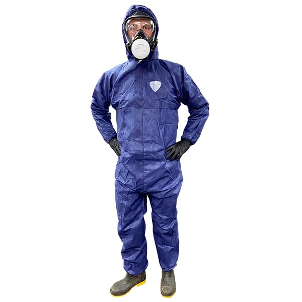 SureShield SMS Coverall Navy M-4XL (Each) - Navy (Size: 2XL)