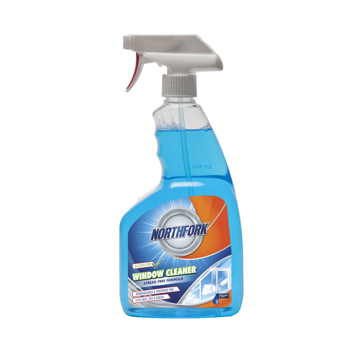 Northfork Window And Glass Cleaner Alcohol Free 750ml - Pack of 12