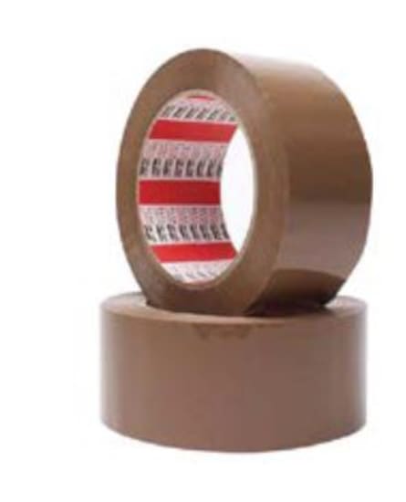 FPR1 Rubber Adhesive Hand Tape Tan-48mm x 100m-1-Roll