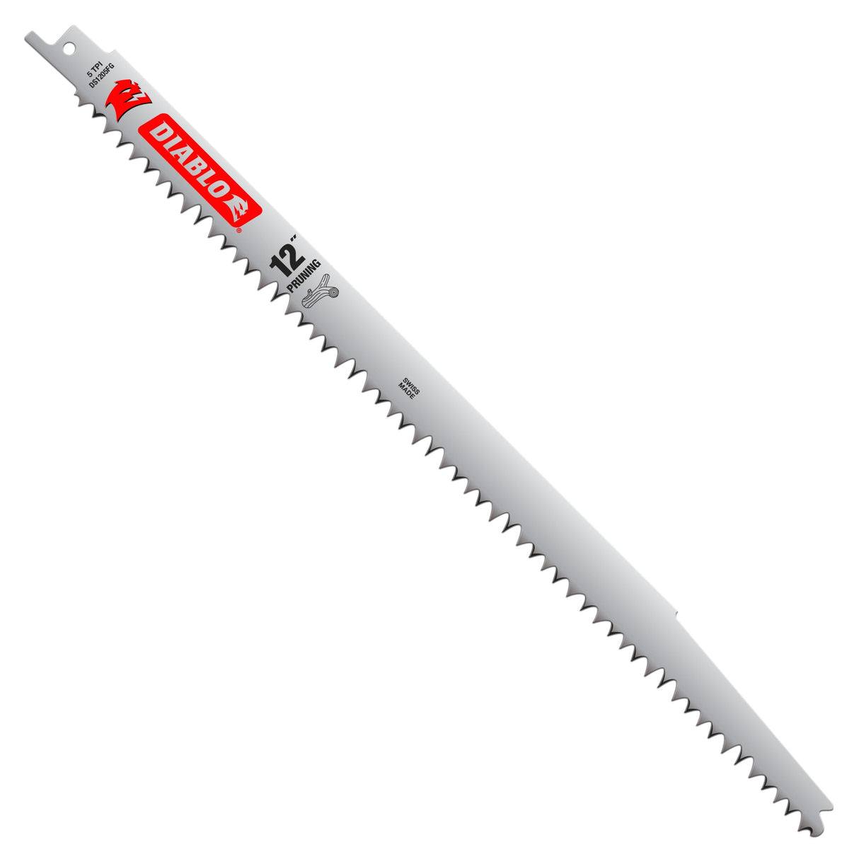 Diablo Fleam Ground Recip Blade for Pruning 12"/305mm Pack of 5 (Pack)