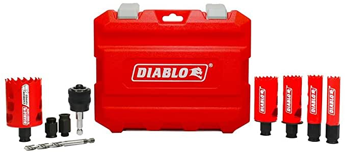 Diablo TCT Holesaw 19-51mmT 9 Piece (Set)