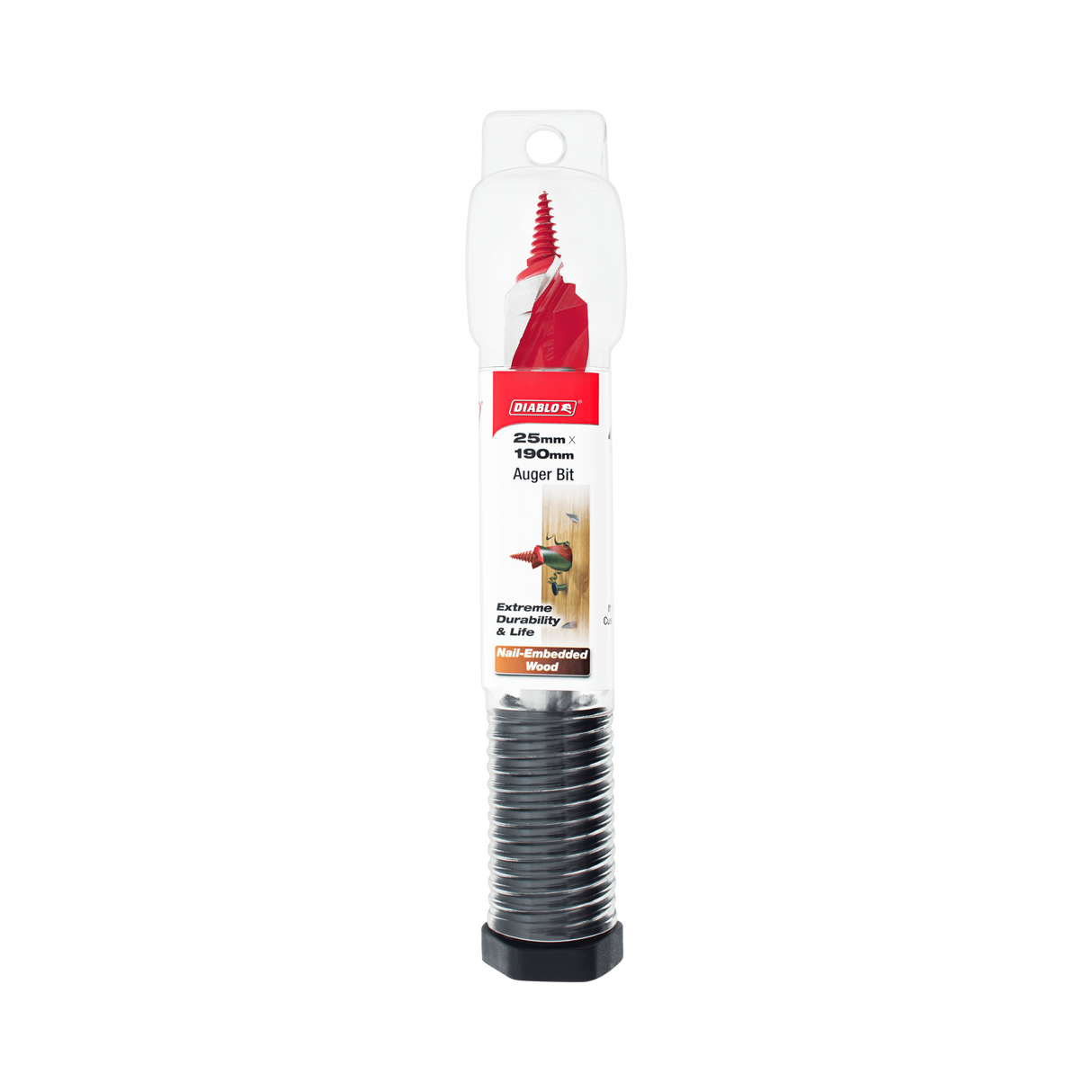 Diablo Auger Bit 25mmx190mm (Each)