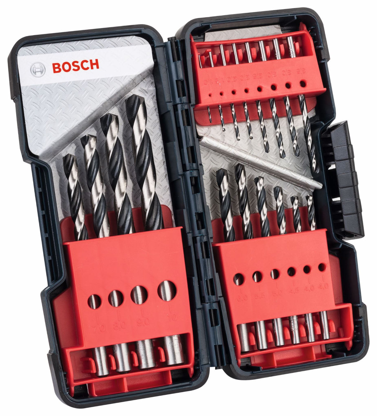 Bosch Twist Drill Set Tough Case 18 Piece (Set)