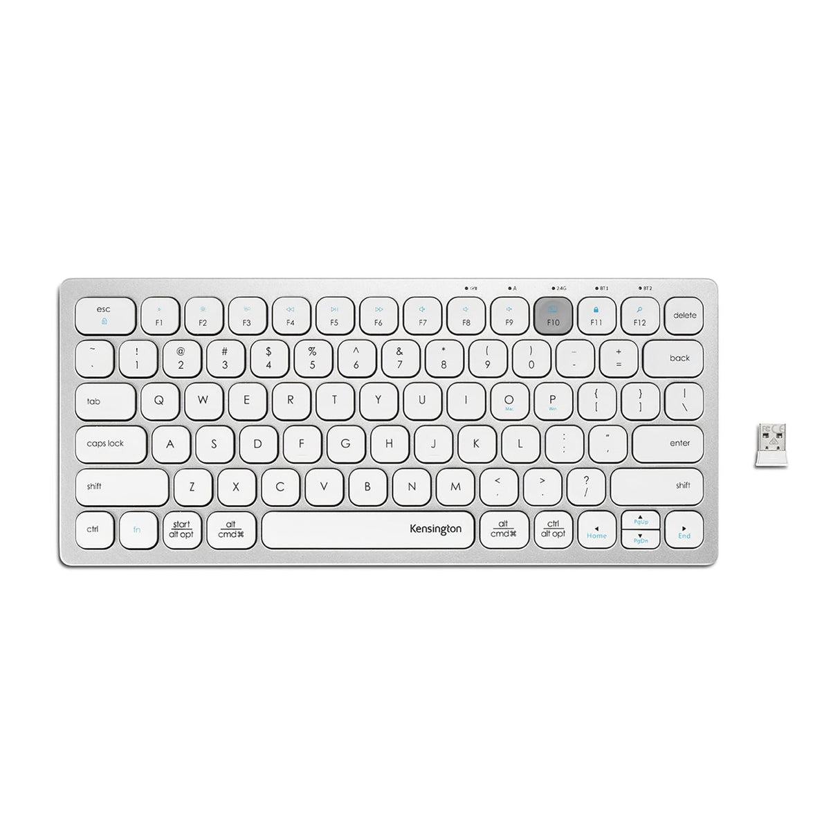 Kensington Device Dual Wireless Keyboard Silver (Each)