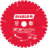 Diablo 40T General purpose Saw Blade 10"/254mm (Each)