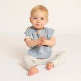 Recycled Pouch Bib - Fawn - All4Ella
