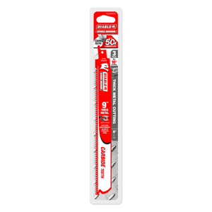 Steel Demon Carbide Reciprocating Blade 9" 8TPI (Pack of 3) - Diablo