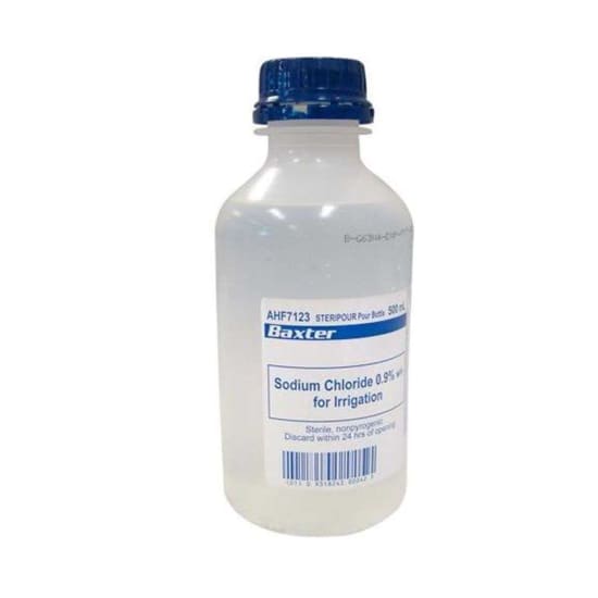 Sodium Chloride 9% Irrigation-500ml (Each)