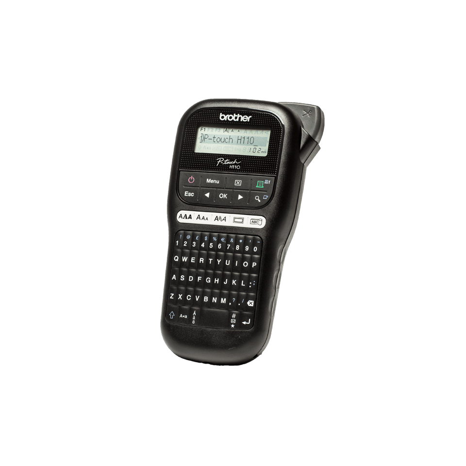 Brother PTH110 Handheld Label Printer Black (Each)