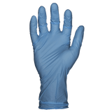 BiEndure Nitrile Gloves Powder Free Blue 300mm,(Pack of 50) - Standard - XL